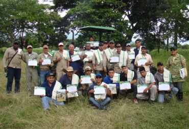 El programa ‘Formación de Capital Humano’ tiene como objetivo capacitar a ganaderos, con el fin de mejorar su productividad. Foto: Vivian Giraldo Formación de Capital Humano