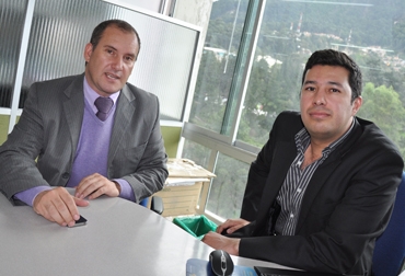 Yesid Jiménez Vargas y Pedro Valderrama Salazar, secretarios técnicos de la cadena láctea y la cadena cárnica, respectivamente. Foto: Archivo. Yesid Jiménez Vargas y Pedro Valderrama Salazar, secretarios técnicos de la cadena láctea y la cadena cárnica, respectivamente. Foto: Archivo.