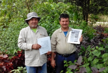 La donación de los árboles fue hecha por Aceites Manuelita S.A. Foto: Jhon Alejandro Cañón. Ganadería Colombiana Sostenible