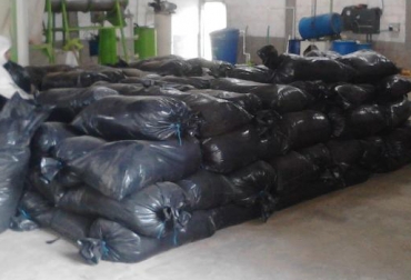 El ensilaje se vende desde una bodega ubicada en Ibagué, Tolima. Foto: Nutrasilo. Ensilaje proteicoenergético
