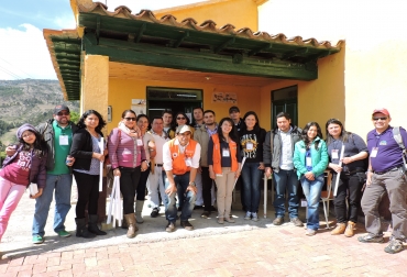Participaron productores ovinos de Sora, de ganadería doble propósito de Tibasosa y asistentes técnicos agropecuarios de la red MAPA de Boyacá. Foto: Cortesía. transferencia de tecnología mapa corpoica