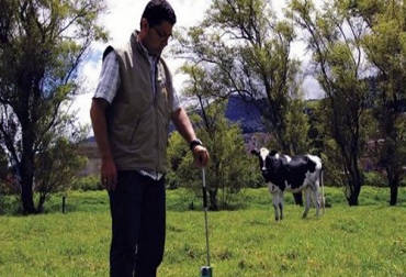 Novedosos sistemas como el Plato de Medición Forrajera guían la toma de decisiones de los ganaderos. Foto: Cortesía - Colombia.com. Plato para planeación forrajera