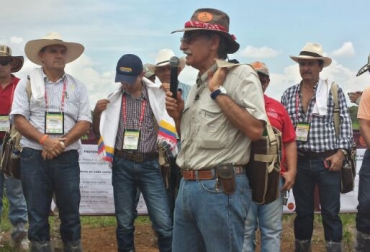 Para Alberto Durán el secreto para tener rentabilidad en el Meta es producir el alimento de sus animales. Foto: CONtexto ganadero. Gira técnica de Fedegán