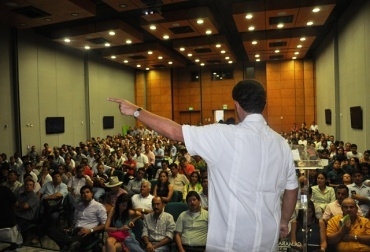 Miles de productores bovinos asistieron a los eventos organizados por Fedegán en 2013. Foto: CONtexto Ganadero. Foros realizados por Fedegán