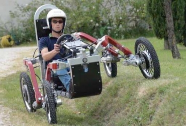 Los creadores del swincar E-spider esperan un espaldarazo económico para elaborar grandes cantidades del vehículo. Foto: agroalimentando.com carro araña medio ambiente