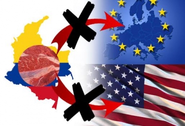 Estados Unidos y la Unión Europea son mercados que pagan precios favorables por cada tonelada de carne de bovino. Foto: CONtexto Ganadero. exportaciones de carne