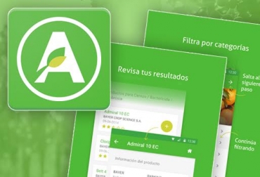 La tecnología contiene una completa guía con la que se responde rápidamente a los problemas de plagas e insumos para combatirlas. Foto: Agrosolución. Agrosolución