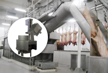 Las innovaciones han contribuido con el proceso de limpieza, depilación y corte de animales para el consumo humano. Foto: www.interempresas.net/ - www.sulmaq.com.br tecnologías animales