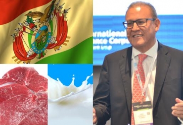 El experto reveló el panorama actual de la ganadería de su país y el crecimiento que viene reportando la producción cárnica. Foto: CONtexto ganadero. Juan Gonzalo Flores, IFC, encargado agronegocios icf
