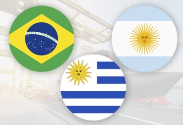 Brasil y Argentina lograron exportar cerca de 3 millones de toneladas de carne bovina en el 2020, en tanto que Uruguay bajó de 470 000 en 2019 a 388 000 hasta el 17 de diciembre. Foto: global-forwarders.com - countryflags.com - gfxmag.com Exportaciones carne Argentina 2020, Exportaciones carne Brasil 2020, exportaciones carne Uruguay 2020, exportaciones de carne 2020, exportaciones de carne vacuna en 2021, exportaciones de carne bovina, argentina, Uruguay, Brasil, ganaderos, ganaderos colombia, ganado, bovinos, ganado bovino, Ganadería, ganadería colombia, noticias ganaderas, noticias ganaderas colombia, CONtexto ganadero, contextoganadero