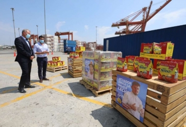 Ecuador envió por primera vez leche en polvo a Estados Unidos en septiembre del año anterior. Foto: Cortesía. Ganadería, ganadería colombia, noticias ganaderas, noticias ganaderas colombia, CONtexto ganadero, Ecuador, exportaciones ecuador, exportaciones lácteos ecuador, mercado leche ecuador, mercado quesos ecuador, aumento mercado quesos y leche de ecuador, Agrocalidad, países a los que ecuador exporta