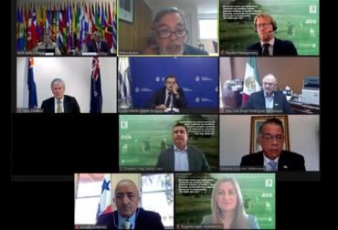 Ministros de agricultura de países suramericanos así como de Nueva Zelanda y organismos internacionales coincidieron en la necesidad de trabajar mancomunadamente en pro de la ganadería sostenible. Foto: iica.int Ciencia, innovación, colaboración interinstitucional, Ganadería Sostenible, Fontagro, Iica, desarrollo sostenible, agricultura, desafíos ambientales, resiliencia, Cambio climático, GRA, Nueva Zelanda, proveedor, huella de carbono, productores, Tecnología, sector agroalimentario, Ganadería, ganadería colombia, noticias ganaderas colombia, CONtexto ganadero