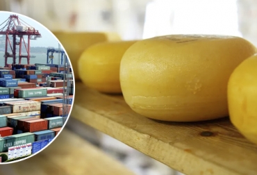 Las exportaciones de lácteos de Argentina crecieron en el primer semestre del año tanto en valor como en volumen. Foto: americaeconomia.com - elcolombiano.com Exportación de lácteos