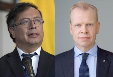 Durante el Foro Económico Mundial en Davos, el presidente de Colombia Gustavo Petro sostendrá un encuentro con Svein Thore Holsether, CEO de Yara, para evaluar inversiones que aumenten la producción de fertilizantes en Colombia. Foto: Yara International - LaRepublica.co reunión de presidente petro y ceo de yara para producir fertilizantes