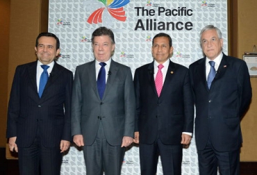México, Colombia, Perú y Chile conforman la Alianza del Pacífico. Foto: www.teinteresa.es. Alianza del Pacífico