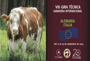 La gira tendrá lugar del 10 al 23 de septiembre próximos. Foto: CONtexto ganadero. Gira Técnica Internacional Fedegán