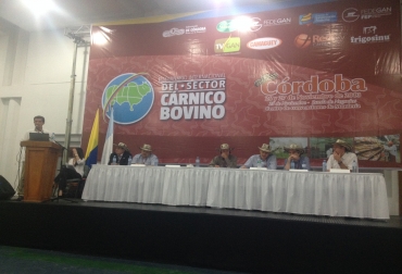 José Félix Lafaurie, presidente ejecutivo de Fedegán, cerró el II Seminario Internacional del Sector Cárnico Bovino. Foto: Sully Santos. II Seminario Internacional del Sector Cárnico Bovino