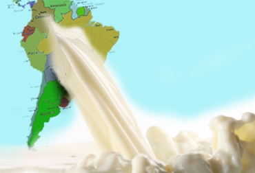 Brasil es el mayor productor de leche en Latinoamérica. Foto: CONtexto Ganadero. producción de leche en Latinoamérica