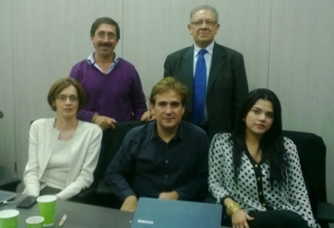 Reunión entre Consejo Nacional Lácteo, Fedegán y miembros del PTP. Foto: CONtexto Ganadero. sector lácteo Colombia