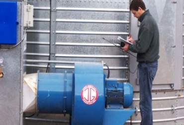 Este sistema de control automático reduce el riesgo de exceso de secado y hace uso eficiente de la energía. Foto: Cortesía - INTA. Silo-secador para el agro