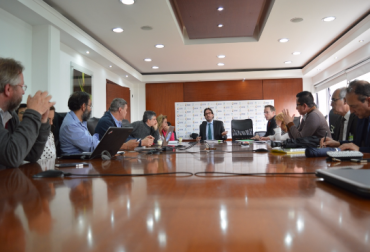 Comité de Política Pública sobre ganadería sostenible, desarrollado en las instalaciones del Ministerio de Medio Ambiente. Foto: Cortesía. ganaderia colombiana sostenible