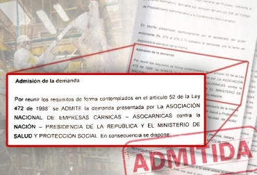 El Tribunal de Cundinamarca aceptó la demanda que Asocárnicas interpuso contra el Estado por confianza legítima. Foto: CONtexto ganadero. Decreto 1500 planas beneficio colombia