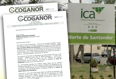 Los productores de Norte de Santander han evidenciado fallas en el ICA por la falta de presupuesto. Foto: panoramio.com / CONtexto ganadero Carta Coganor ICA junio 2017, brote fiebre aftosa Colombia junio 2017, Coganor seccional ICA Norte de Santander 2017, Carta Coganor Ministro Iragorri junio 2017, CONtexto ganadero, ganaderos Colombia