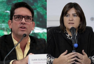 El ministro de Agricultura, Juan Guillermo Zuluaga, pidió a la ministra de Comercio, María Lorena Gutiérrez, excluir al sector ganadero de las conversaciones con Australia y Nueva Zelanda. Foto: minagricultura.gov.co y elpais.com.co Carta Ministerio Agricultura, Ministerio Comercio, Ministerio Agricultura Colombia, TLC colombia alianza del pacifico, TLC con Nueva Zelanda, impacto TLC con Nueva Zelanda, SECTOR LÁCTEO COLOMBIA, producción leche Colombia, Colombia Nueva Zelanda, Alianza del Pacífico, CONtexto ganadero, ganadería colombia, noticias ganaderas Colombia
