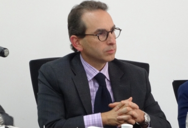 El ministro de Agricultura, Andrés Valencia, esbozó parte de su plan de trabajo frente a la junta directiva de Fedegán. Foto: CONtexto ganadero Visita ministro de Agricultura a Fedegán agosto 2018, ministro Agricultura Andrés Valencia, ministro Agricultura visita Fedegán 2018, ministerio Agricultura 2018, Plan Estratégico de la Ganadería 2018-2022, Ganadería, ganadería colombia, noticias ganaderas, noticias ganaderas colombia, CONtexto ganadero