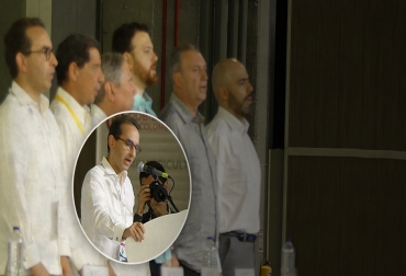 El ministro de Agricultura, Andrés Valencia, puso fin a las diferencias que afectaron la relación entre el gremio y el Estado. Foto: CONtexto ganadero. Ganadería, ganadería colombia, noticias ganaderas, noticias ganaderas colombia, CONtexto ganadero, #36CongresoGanadero, Congreso Nacional de Ganaderos, Andrés Valencia Pinzón, Ministerio de Agricultura, fedegan, Federación Colombiana de Ganaderos, retalación del gobierno, aftosa, Fiebre aftosa, ICA, fondo parafiscal, parafiscalidad ganadera, FNG, Fondo Nacional del Ganado, recursos parafiscales