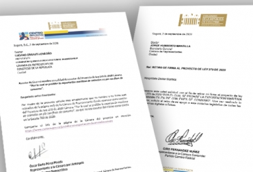 Óscar Darío Pérez Pineda, representante a la Cámara por Antioquia del partido Centro Democrático y Ciro Fernández, de Cambio Radical, retiraron su apoyo al proyecto de ley que pretende prohibir la exportación de anímales en pie, al igual que lo hicieron los frigoríficos y el gremio de la industria cárnica, así como el Consejo Nacional de la Cadena Cárnica que rechazó el proyecto de ley que está promoviendo Arcos Benavides. Foto: CONtexto Ganadero proyecto de ley que prohíbe exportación de ganado, Se “desinfla” apoyo legislativo a proyecto de ley que prohíbe exportación de ganado, dos de los firmantes le quitaran el respaldando la iniciativa, Óscar Darío Pérez Pineda, Ciro Fernández Núñez retiró su firma del proyecto de ley que prohíbe exporta que prohíba la exportación de animales en pie, el gremio de la industria cárnica le respondió no apoya ningún proyecto de ley que prohíba la exportación de ganado en pie, Gustavo Castro Guerrero, el Consejo Nac