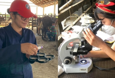 Estudiantes de último año de diferentes carreras relacionadas con el campo realizan sus prácticas en fincas ganaderas del país con el apoyo de Fedegán-FNG. Foto: Cortesía Universidades, prácticas, medicina veterinaria, zootecnia, administración agropecuaria Fedegán, FNG, convenios interinstitucionales, conocimiento, formación profesional, Ciencia, Tecnología, Innovación, Sanidad, Bienestar Animal, asociaciones, cooperativas, productores, fincas ganaderas, ganadería, ganadería Colombia, noticias ganaderas Colombia, contexto ganadero