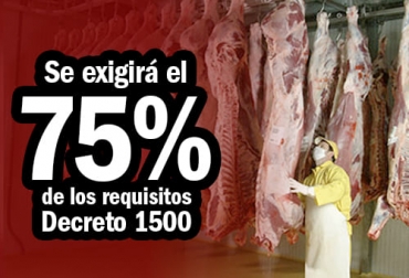 Según fuentes del Gobierno, en próximos días se publicará una nueva norma que exigirá el 75 % de los requisitos establecidos en el Decreto 1500 de 2007. Foto: decibeles.com.co - contextoganadero.com Decreto 1500 últimos datos, sacrificio bovino, plantas beneficio bovinos, Decreto 1500 2021, Decreto 1975 de 2019, Contexto ganadero decreto 1500, estatus decreto 1500 2021, decreto 1500 de 2007, estatus plantas de sacrificio 2020, vigencia decreto 1500 plantas de beneficio, ganado bovino, ganadería bovina, carne, leche, ganaderos, ganaderos colombia, ganado, vacas, vacas Colombia, bovinos, Ganadería, ganadería colombia, noticias ganaderas, noticias ganaderas colombia, CONtexto ganadero, contextoganadero