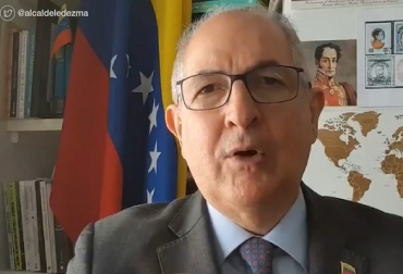 Foto: captura de pantalla Twitter Antonio Ledezma, ex alcalde de Caracas rebate declaración del presidente argentino, Alberto Fernández