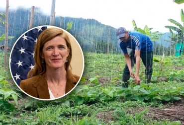 La delegación de Estados Unidos que asistirá a la posesión presidencial de Gustavo Petro estará encabezada por Samantha Power, directora de la USAID. Foto: Twitter Samantha Power - kienyke.com Colombia Estados Unidos sector rural