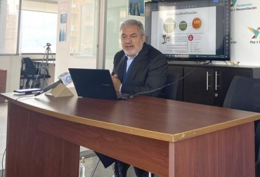 El director de la ANT, Gerardo Vega, expresó su compromiso con el acuerdo con las Farc para la entrega de tierras en Colombia. Foto: Colombia+20 Gerardo Vega, director de la ANT