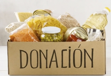 La donación de alimentos está en riesgo con la tributaria que reduce los beneficios para quienes realizan esta actividad. Foto: larepublica.net Donación de alimentos