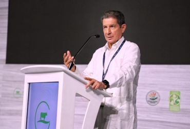 El presidente ejecutivo de Fedegán, José Félix Lafaurie Rivera, en la apertura del 39 Congreso Nacional de Ganaderos Foto Fedegán José Félix Lafaurie Rivera en la inauguración del 39 Congreso Nacional de Ganaderos Foto Fedegán