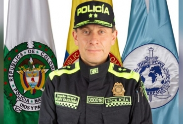 Mayor General Henry Armando Sanabria Cely. Director General de la Policía Nacional Foto Policía Mayor General Henry Armando Sanabria Cely. Director General de la Policía Nacional Foto Policia