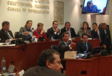 La cita se llevará a cabo en la Comisión Quinta de la Cámara. Foto: Oficina de prensa. Comisión Quinta del la Cámara