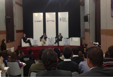 José Félix Lafaurie, presidente de Fedegán, participa en foro sobre políítica agraria. Foto: CONtexto ganadero José Félix Lafaurie, presidente ejecutivo de Fedegán