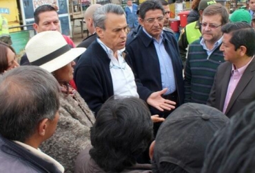 En muchas regiones del país los acuerdos del Pacto Agrario siguen empantanados por falta de ejecución. Foto: Prensa - Minagricultura Rubén Darío Lizarralde, ministro de Agricultura.