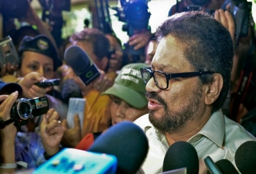 Iván Márquez, negociador de las FARC en Cuba © AFP Adalberto roque Iván Márquez, negociador de las FARC en Cuba © AFP Adalberto roque
