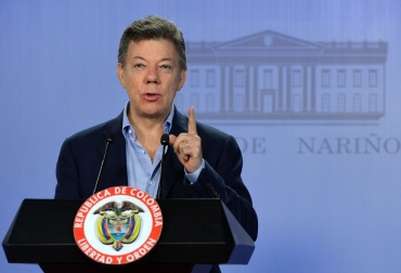 El presidente se encargó de resaltar las bondades que traerá para el país ser aceptado por la OCDE. Foto: SIG Juan Manuel Santos