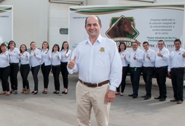 Jorge Quintero Pimentel, gerente general del Frigorífico Río Frío. Foto Carnetec Colombia, Frigorífico Rio Frio, exportaciones de carne, Contexto ganadero, noticias ganaderas, carne