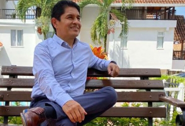 El nuevo director del centro de investigación La Libertad, de Agrosavia, Román Tibavija Cipagauta, dará continuidad a los proyectos que desarrolla la corporación en beneficio de los productores del campo. Foto: Cortesía Agrosavia, La Libertad, Centro de Investigación, Forrajes, pasturas, silvopastoril, reforestación, carne, asaderos, Llanos, redes, Orinoquía, bancos de germoplasma, porcinos criollos, cultivos transitorios, Arroz, caucho, Forestal, frutales, cítricos, marañón, mangostino, oferta tecnológica, institucionalidad, Ciencia, Tecnología, innovación, Ganadería, ganadería colombia, noticias ganaderas colombia, CONtexto ganadero