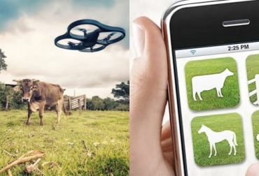 Las nuevas tecnologías están dando paso a un nuevo avance en la ganadería debido a que se facilitan mucho procesos en la elaboración de productos y eficiencia de la actividad. Foto: blogthinkbig.com - contextoganadero.com Ganadería, ganadería colombia, noticias ganaderas, noticias ganaderas colombia, CONtexto ganadero, nuevas tecnologías, drones ganadería, robots ganadería, software ganadería, tecnologías ganadería, código QR ganadería