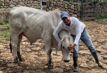 Tenemos que seguir fortaleciendo nuestra institucionalidad cafetera así como la ganadera, puntualiza Luis Ignacio Camacho. FotoCortesia Luis Ignacio Camacho agricultor y ganadero